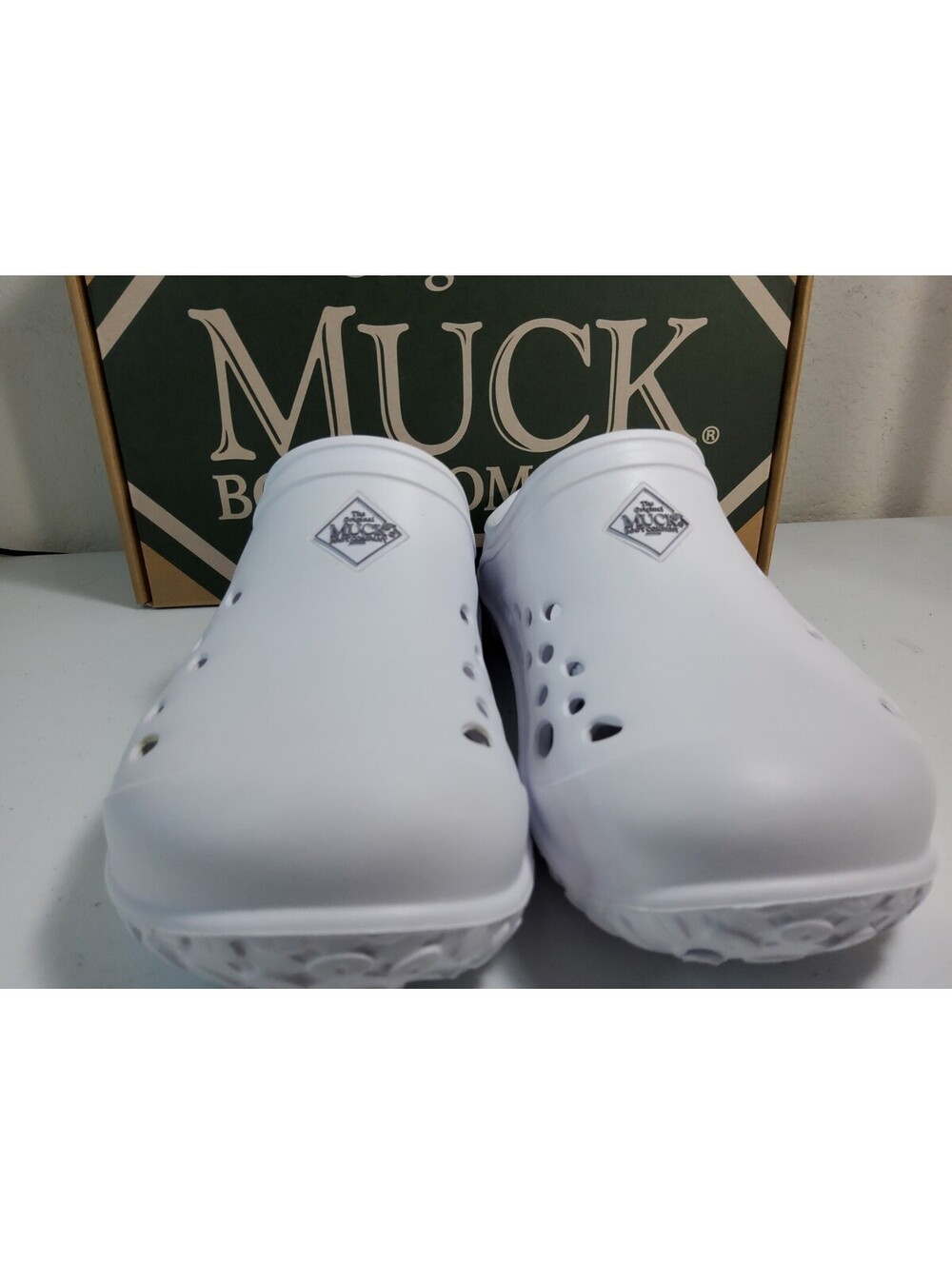 Muck Boot Company Muckster Lite Clog White Women’s Size 6 Comfort Garden Work - Picture 7 of 10